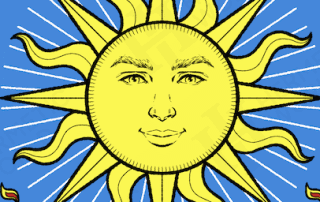 hermetic academy 19 tarot Key sun small