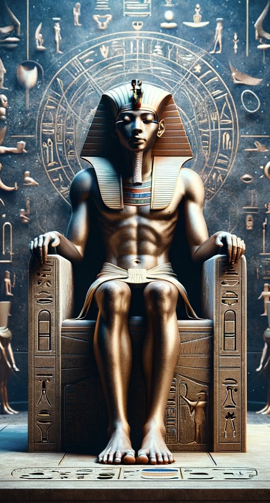 Meditation Pharao Position