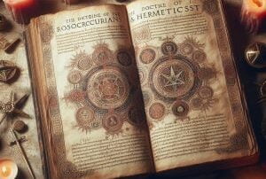 Rosicrucianism vs hermeticism